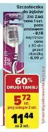 Carrefour Szczoteczka do zębów medium Colgate Zig Zag oferta