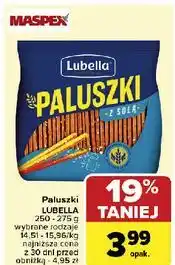 Carrefour Paluszki z solą morską Lubella oferta