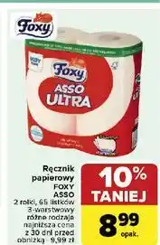 Carrefour Ręcznik papierowy Foxy Asso Ultra oferta