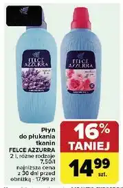 Carrefour Płyn do płukania rose & lotus flowers Felce Azzurra oferta