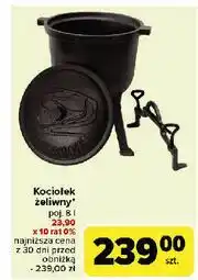 Carrefour Kociołek żeliwny emaliowany 8 l oferta