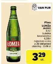 Carrefour Piwo Łomża Jasne (Dawniej Export) oferta