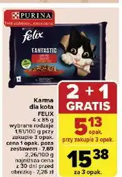 Carrefour Karma dla kota wiejskie smaki Purina Felix Fantastic oferta