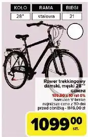 Carrefour Rower trekkingowy gemini 28'' damski Goetze oferta