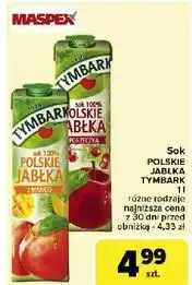 Carrefour Sok 100 % polskie jabłka z mango Tymbark oferta