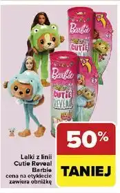 Carrefour Lalka zimowa kraina cutie reveal Barbie oferta