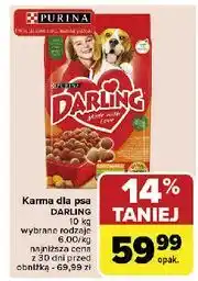 Carrefour Karma dla psa wołowina-warzywa Purina Darling oferta