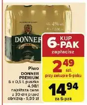 Carrefour Piwo Donner Premium oferta