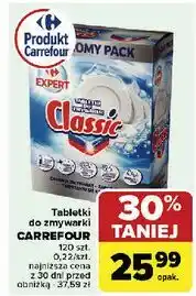 Carrefour Tabletki do zmywarki classic Carrefour Expert oferta