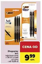 Carrefour Długopis żelowy original czarne Bic Gelocity oferta