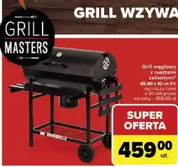 Carrefour Grill węglowy z rusztami żeliwnymi oferta