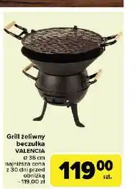 Carrefour Grill żeliwny valencia 36 x 45 35 cm oferta