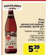Carrefour Piwo Złote Lwy oferta