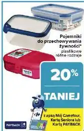 Carrefour Pojemnik do przechowywania żywności oferta