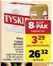 Carrefour Piwo Tyskie Gronie oferta