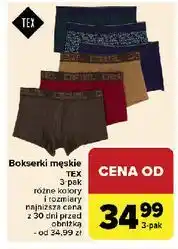 Carrefour Bokserki męskie Tex oferta