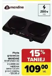 Carrefour Płyta grzewcza mph2500-22 Mandine oferta
