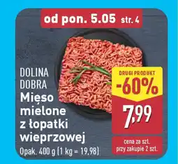 ALDI Dolina dobra mięso mielone z łopatki wieprzowej oferta