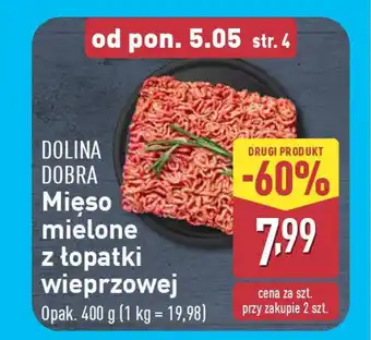 ALDI Dolina dobra mięso mielone z łopatki wieprzowej oferta