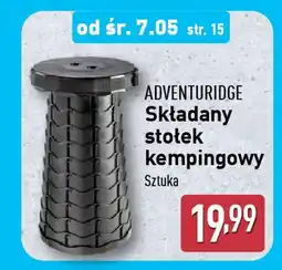 ALDI Adventuridge składany stołek kempingowy oferta