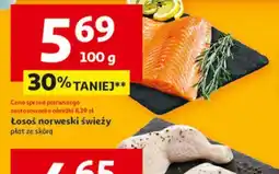 Auchan Losoś norweski świeży oferta