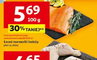 Auchan Losoś norweski świeży oferta