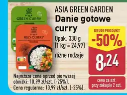 ALDI Asia green garden danie gotowe curry oferta