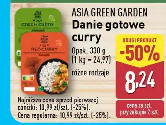 ALDI Asia green garden danie gotowe curry oferta