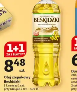 Auchan Olej rzepakowy Beskidzki oferta
