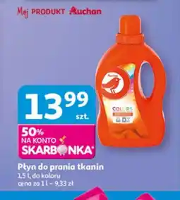 Auchan Płyn do prania tkanin oferta