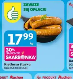 Auchan Kiełbasa śląska oferta