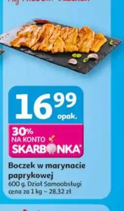 Auchan Boczek w marynacie paprykowej oferta