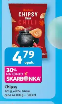 Auchan Chipsy oferta