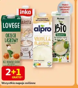 Auchan Napoje roślinne oferta
