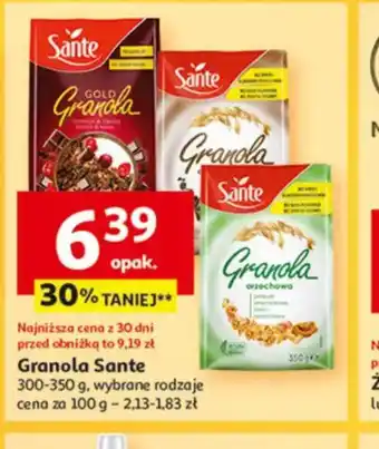Auchan Granola Sante oferta
