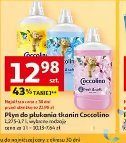 Auchan Płyn do płukania tkanin Coccolino oferta