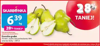 Auchan Gruszka gruba oferta