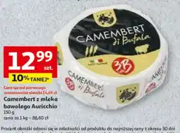Auchan Camembert z mleka bawoliego Auricchio oferta