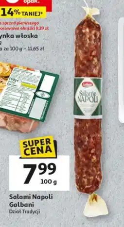 Auchan Salami Napoli Galbani oferta