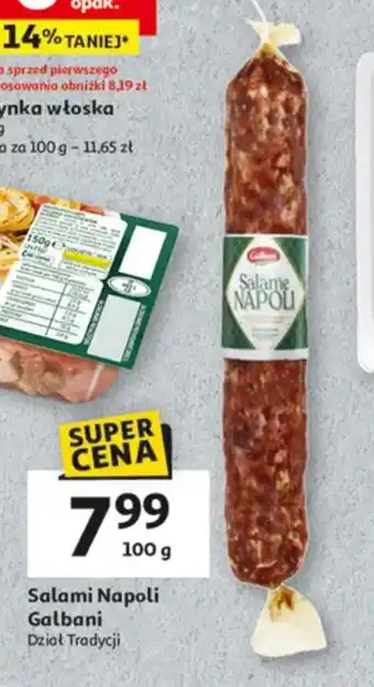 Auchan Salami Napoli Galbani oferta