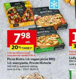 Auchan Pizza Bistro lub vegan pizza BBQ lub warzywna, Proste Historie oferta