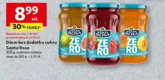 Auchan Dżem bez dodatku cukru Santa Rosa oferta