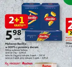 Auchan Makaron Barilla oferta