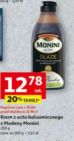 Auchan Krem z octu balsamicznego z Modeny Monini oferta