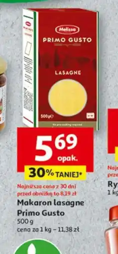 Auchan Makaron Lasagne Primo Gusto oferta