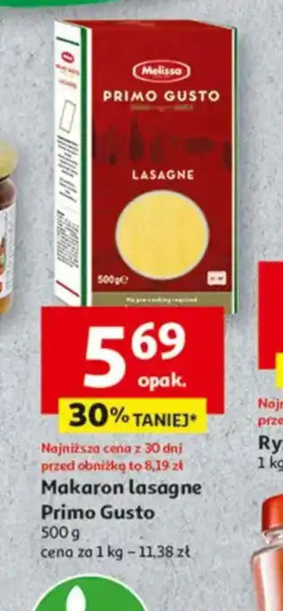 Auchan Makaron Lasagne Primo Gusto oferta