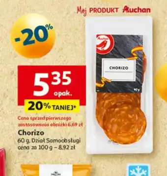 Auchan Chorizo oferta