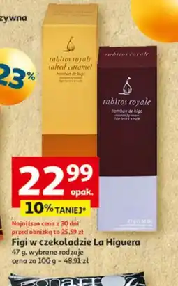 Auchan Figi w czekoladzie La Higuera oferta