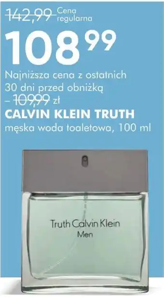 SuperPharm Woda toaletowa dla mężczyzn Calvin Klein oferta