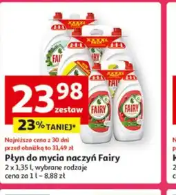 Auchan Płyn do mycia naczyń Fairy oferta